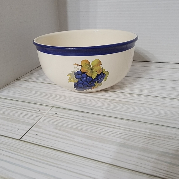 Cordon Bleu Grape Harvest Microwave Safe & Ovenproof Ceramic Bowl Portugal - Picture 3 of 10